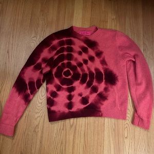 Cashmere tie dyed pullover by The Elder Statesman size medium
